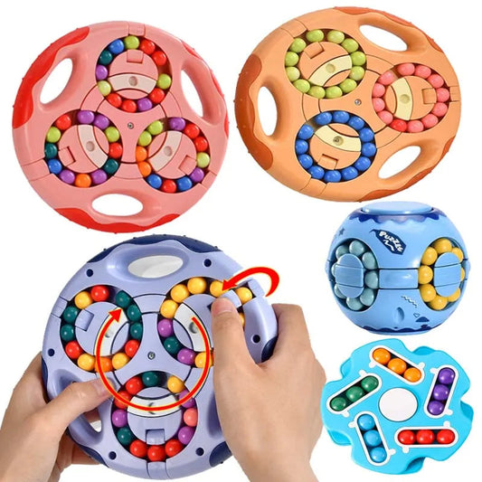 Rotating Magic Beans Fingertip Cube Toys