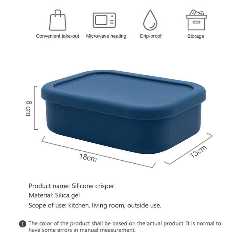 New Square Silicone Food Supplement Teenager Box